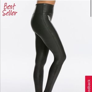 Spanx Faux Leather Leggings